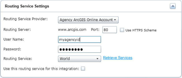 Agency ArcGIS Online Account